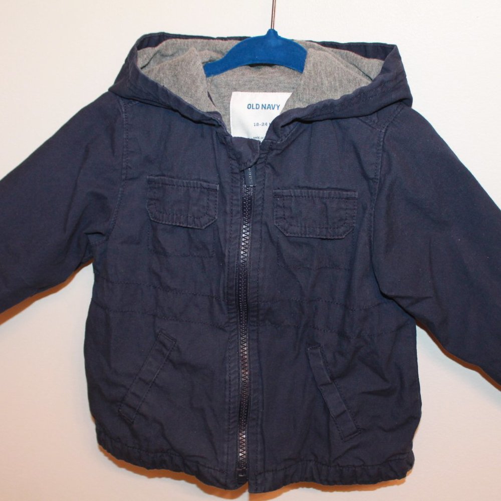 Kids Size 18 - 24 Months Old Navy Navy Blue Jacket